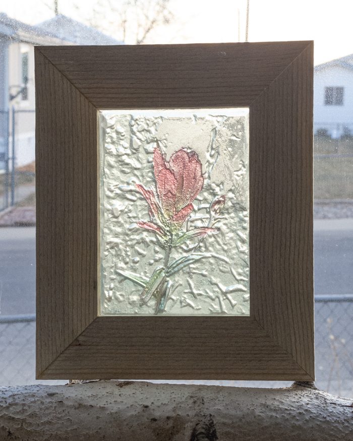 Window Litho Indian Paint Brush 03